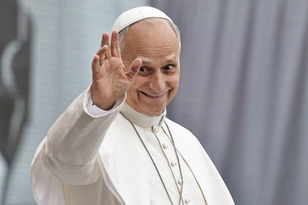 October 28, 2026. Vatican City - POPE LEO XIV during his weekly General audience in St. Peter s Square at the Vatican. EvandroInetti_via ZUMA Wire Vatican City State - ZUMAi15_ 20261028_zaf_i15_030 Copyright: xEvandroxInettix