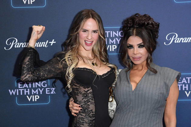 Gina Beckmann and Kader Loth at the EATING WITH MY EX dinner event marking the premiere of the Paramount Reality TV show at Grace Restaurant in Berlin on October 28, 2026