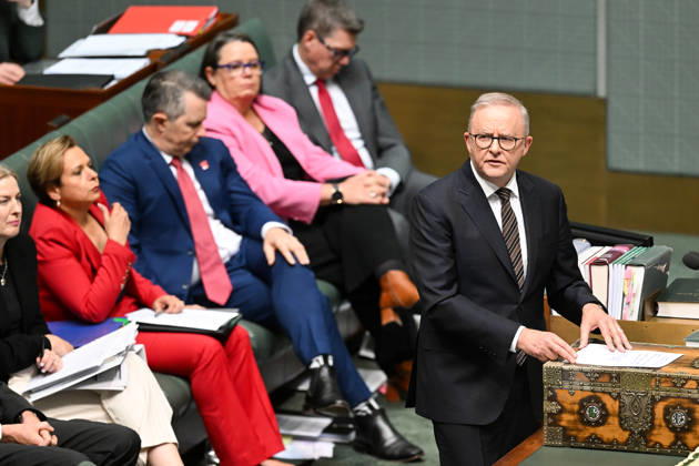 QUESTION TIME, Australian Prime Minister Anthony Albanese speaks during Question Time in the House of Representatives at Parliament House in Canberra, Thursday, October 29, 2026. ( NO ARCHIVING CANBERRA AUSTRALIAN CAPITAL TERRITORY Australia  Copyright: xLUKASxCOCHx 20261029196645202664