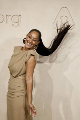 Tracee Ellis Ross attends Airbnb.org s first ever gala at Milk Studios in Los Angeles on Wednesday, October 28, 2026. Airbnb.org is a global nonprofit that provides free emergency housing to people affected by disasters, illnesses, or other times of crisis.  LAP20261028103 CAROLINExBREHMAN