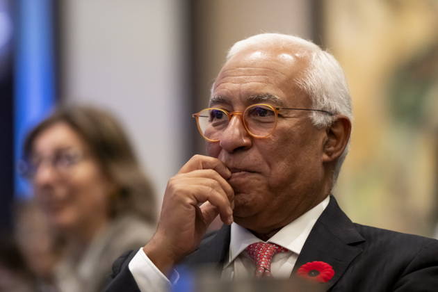 October 29, 2026, Montreal, Pq, CANADA: President of the European Council Antonio Costa looks on at a luncheon ahead of the Canada-EU Summit, in Montreal, on Thursday, Oct. 29, 2026. Montreal CANADA  - ZUMAc35_ 20261029_zaf_c35_045 Copyright: xChristopherxKatsarovx