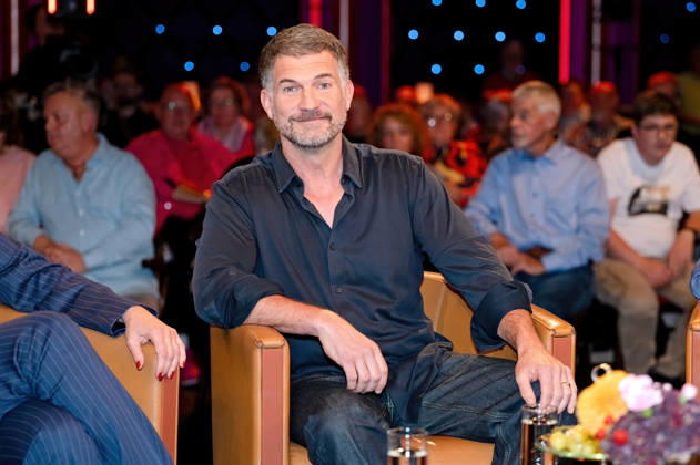MDR Riverboat actor Simon Böer during the taping of the MDR talk show Riverboat on October 30, 2026, at Mediacity Leipzig 20261030ADO0032