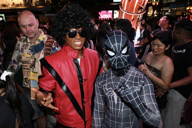 Halloween in Hong Kong Visitors cosplaying and visiting a TST East Halloween Beats event during Halloween day at Tsim Sha Tsui East on October 31, 2026 in Hong Kong. (Photo by Kobe Li Nexpher Images) Hong Kong